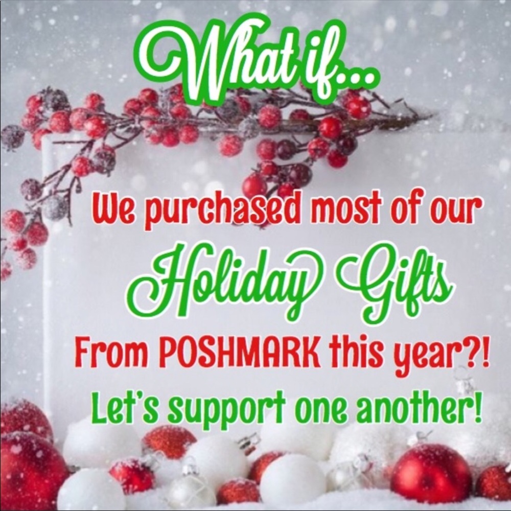 🎁🎁Shop on Poshmark this Holiday Season🎁🎁